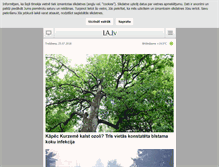 Tablet Screenshot of la.lv